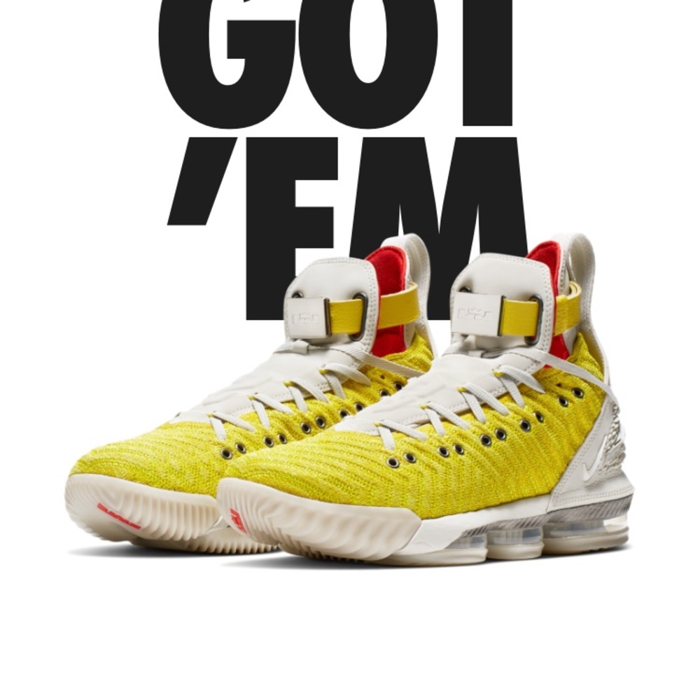 Lebron 16 Houston Fashion Row Men’s Size 12.5 W 14